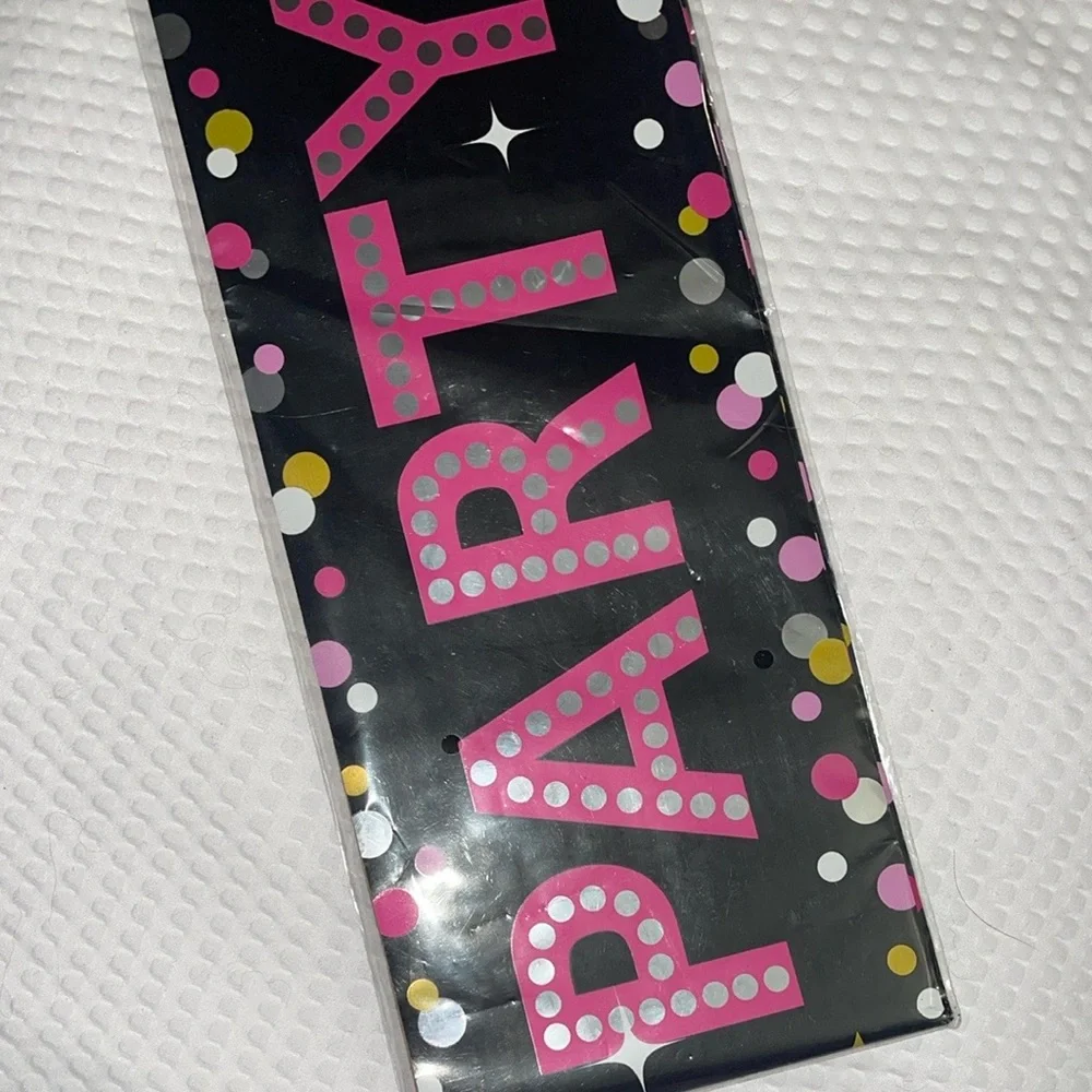 Bachelorette Party Banner - Pink and Gold